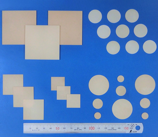 Plate-like and tube-like LLTO