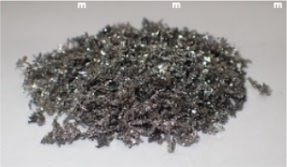 Titanium that has undergone electrolytic purification in the new process