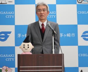 代表挨拶をする山尾社長